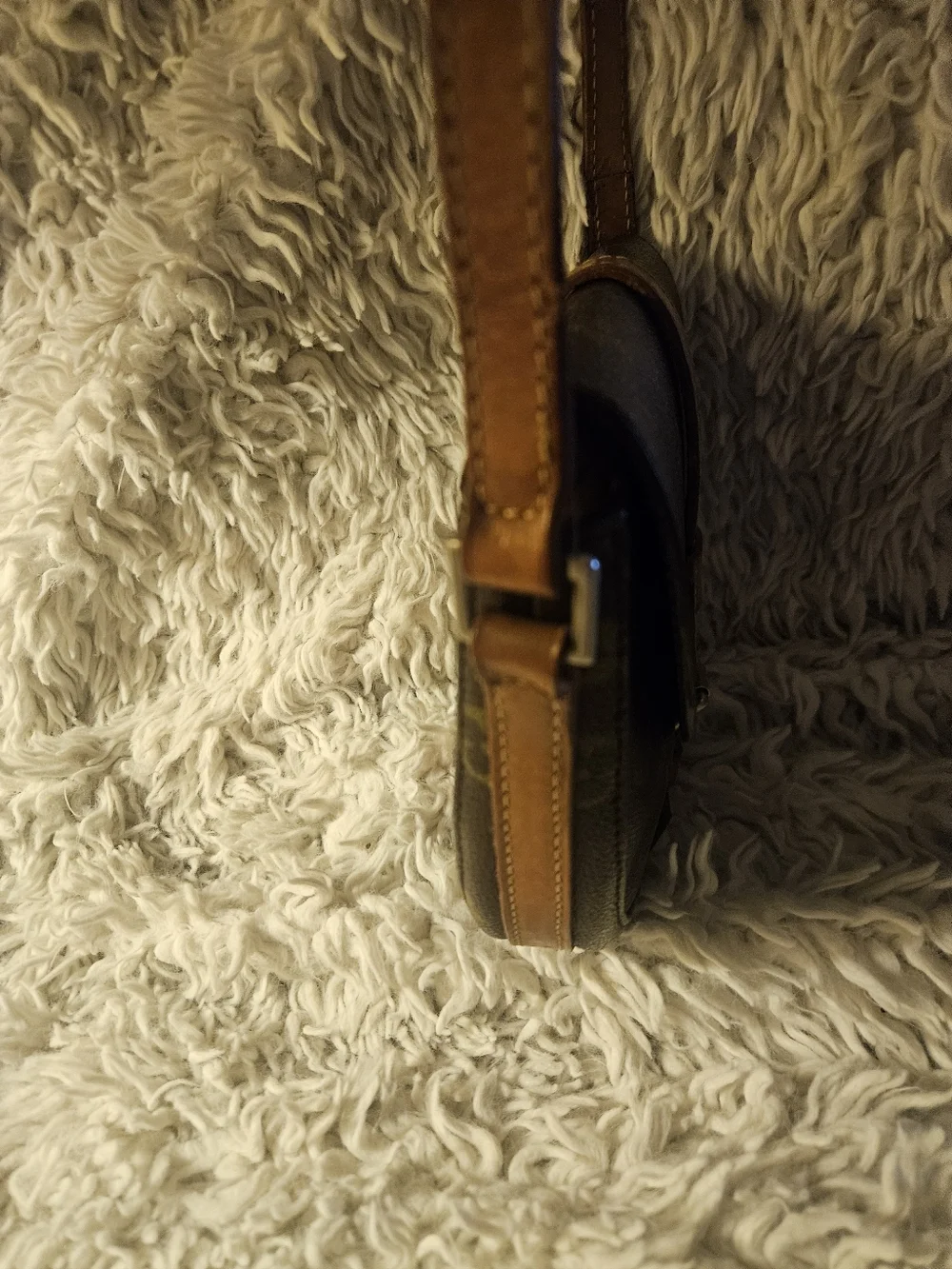 Louis Vuitton Mini Brown Monogram Canvas Chantilly Shoulder Bag - Picture 6 of 8